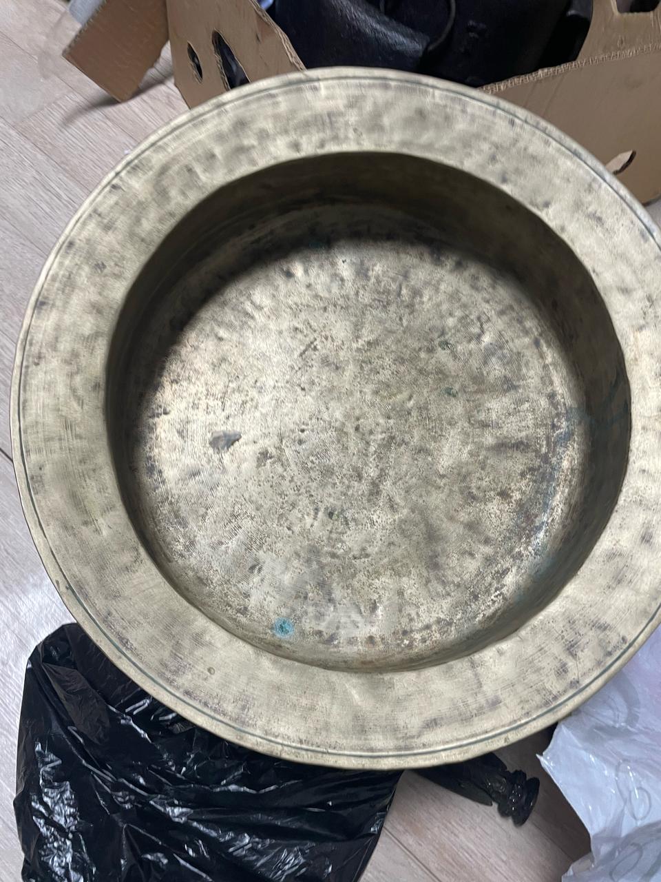 방짜세수대야 13만