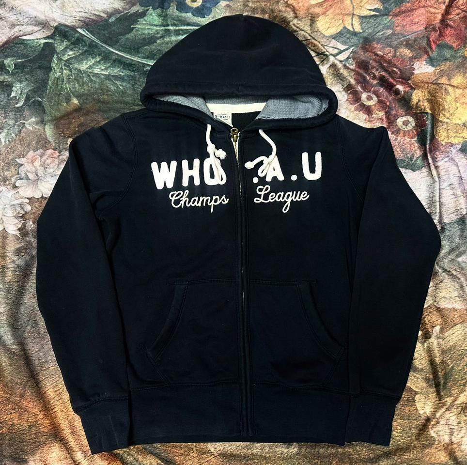 후아유 빈티지 블랙후드집업 M 아베크롬비후드집업 홀리스터후드집업 후드집업