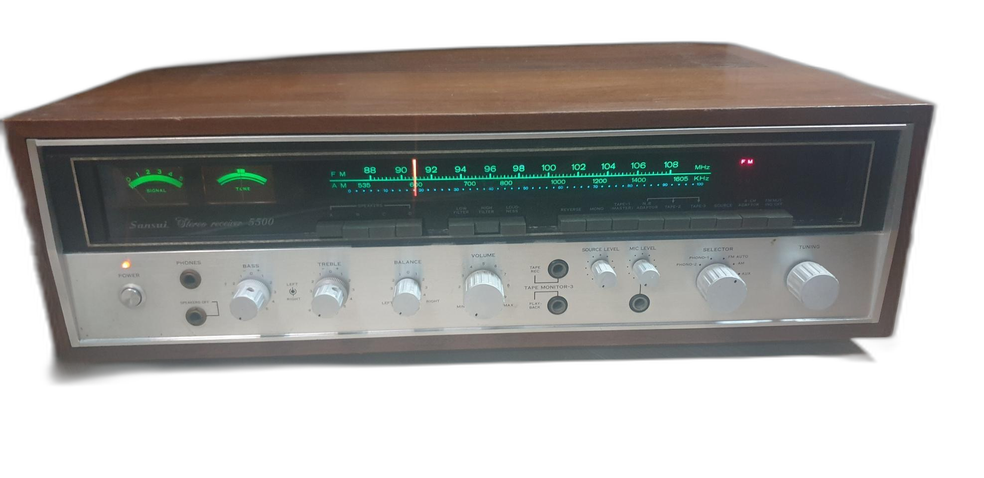 Sansui 산수이 앰프 스테레오 리시버 5500 판매합니다(마지막가격)