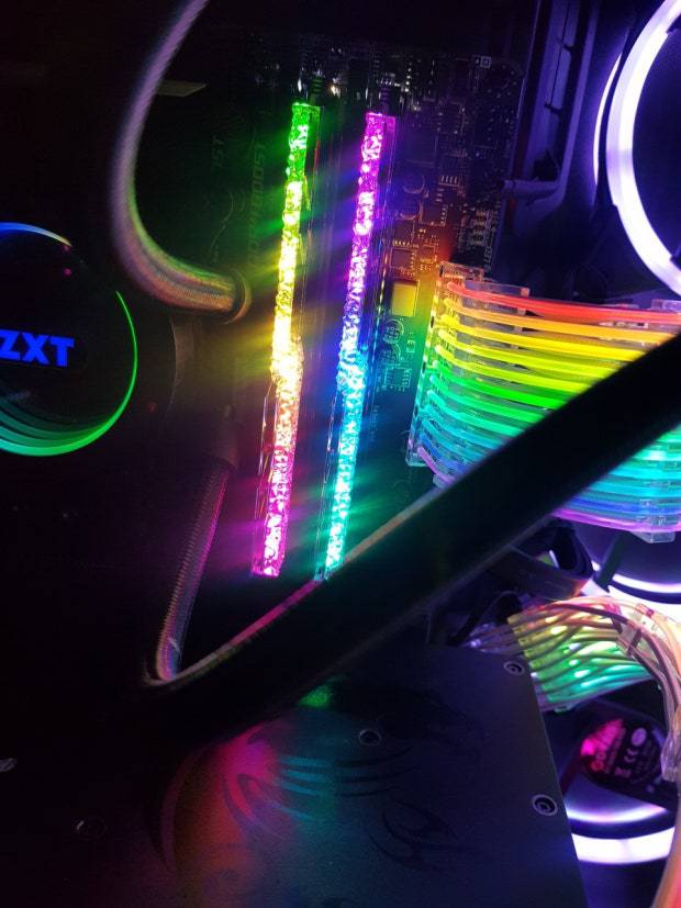 지스킬 G.skill Tridentz RGB DDR4 16 32기가 램