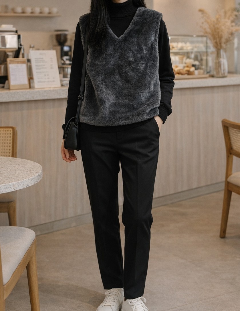 ZIO SONGZIO 퍼 베스트 (55/~66)