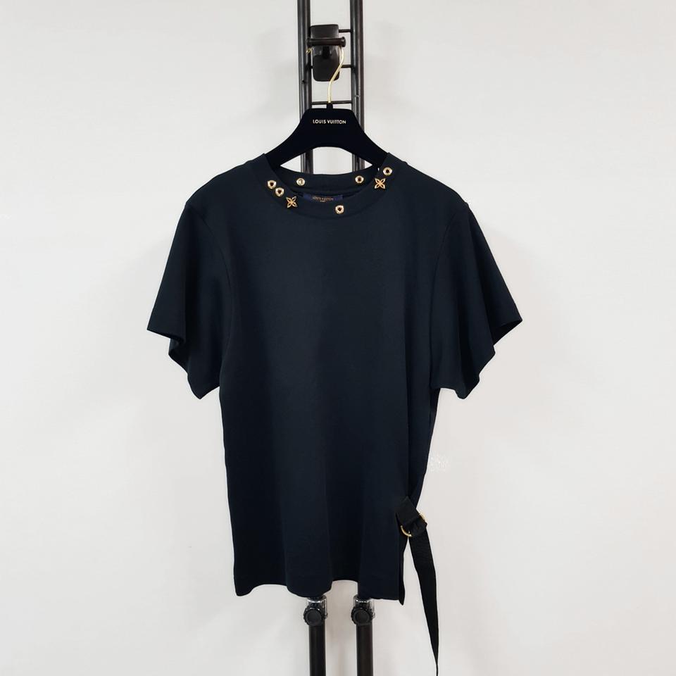 정품)루이비통 여성 사이드 스트랩 티셔츠 1A4PFC
