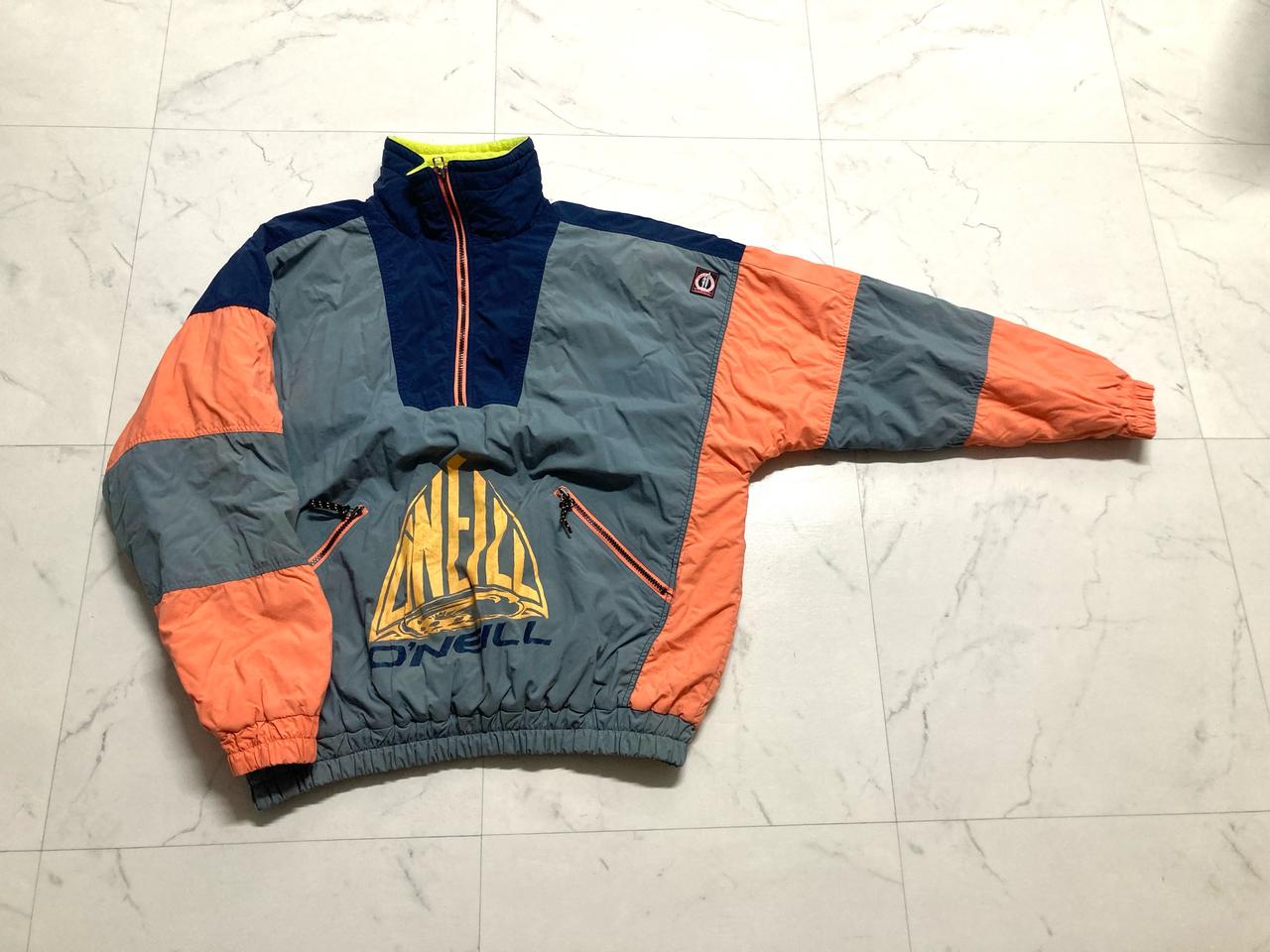 90s 오닐 스노우기어 아노락 스키 보드 파카 105-110