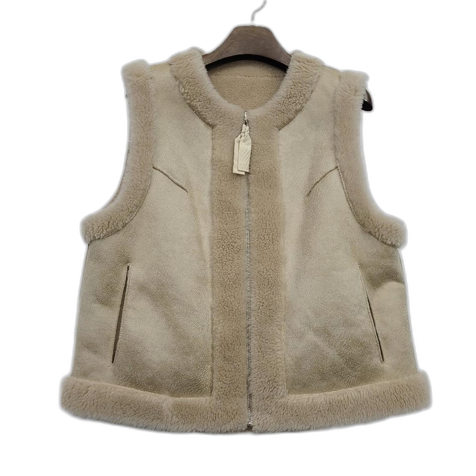 44/라씨엔토/66/리버시블 양모 베스트/구제나라앨리스