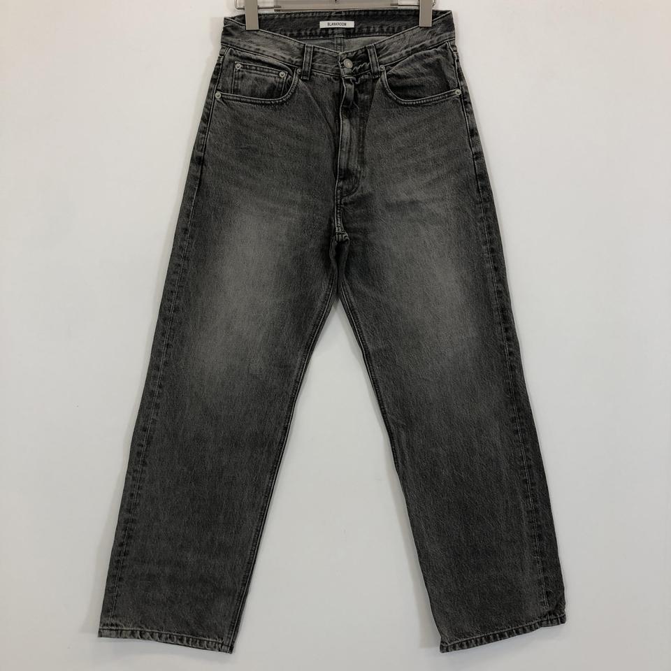 블랭크룸 워시드그레이 데님진 26 인치 