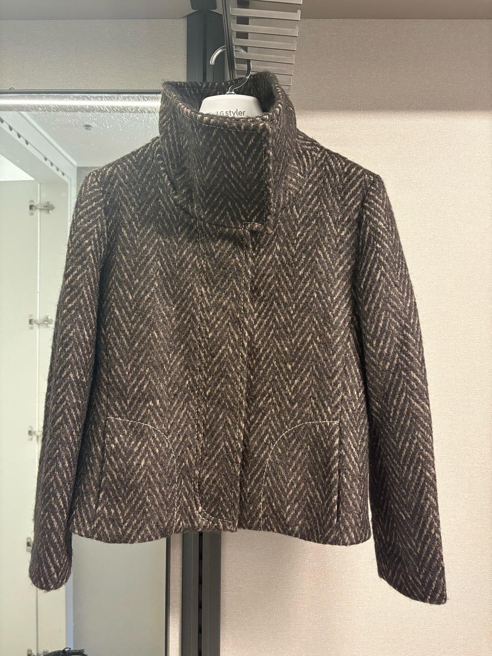 MAX&Co.(막스앤코) 울,모헤어혼방 숏코트