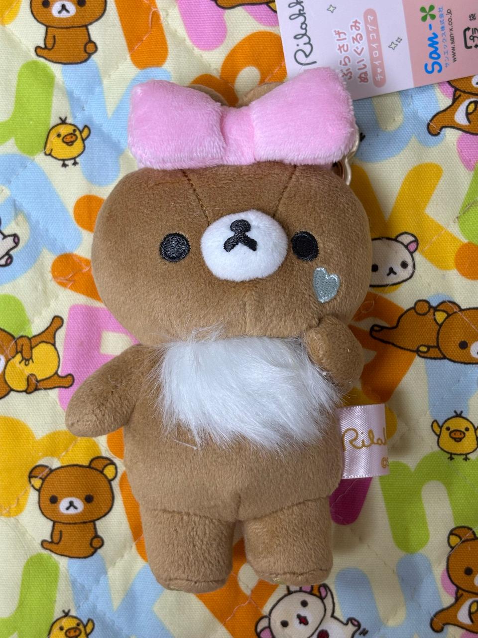 산엑스 메이크업 코구마 키링 [일본정품 새상품]