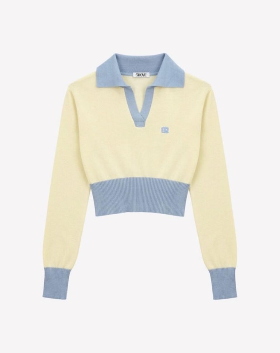 택O) 그로브 TERRY 니트 아이보리 [있지 류진 착용]