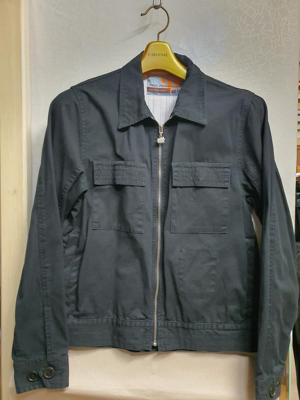 폴 프랭크  블랙 데님자켓