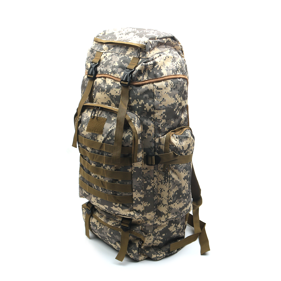 72L 대형 카모 백팩 밀리터리 가방 / B020P -003