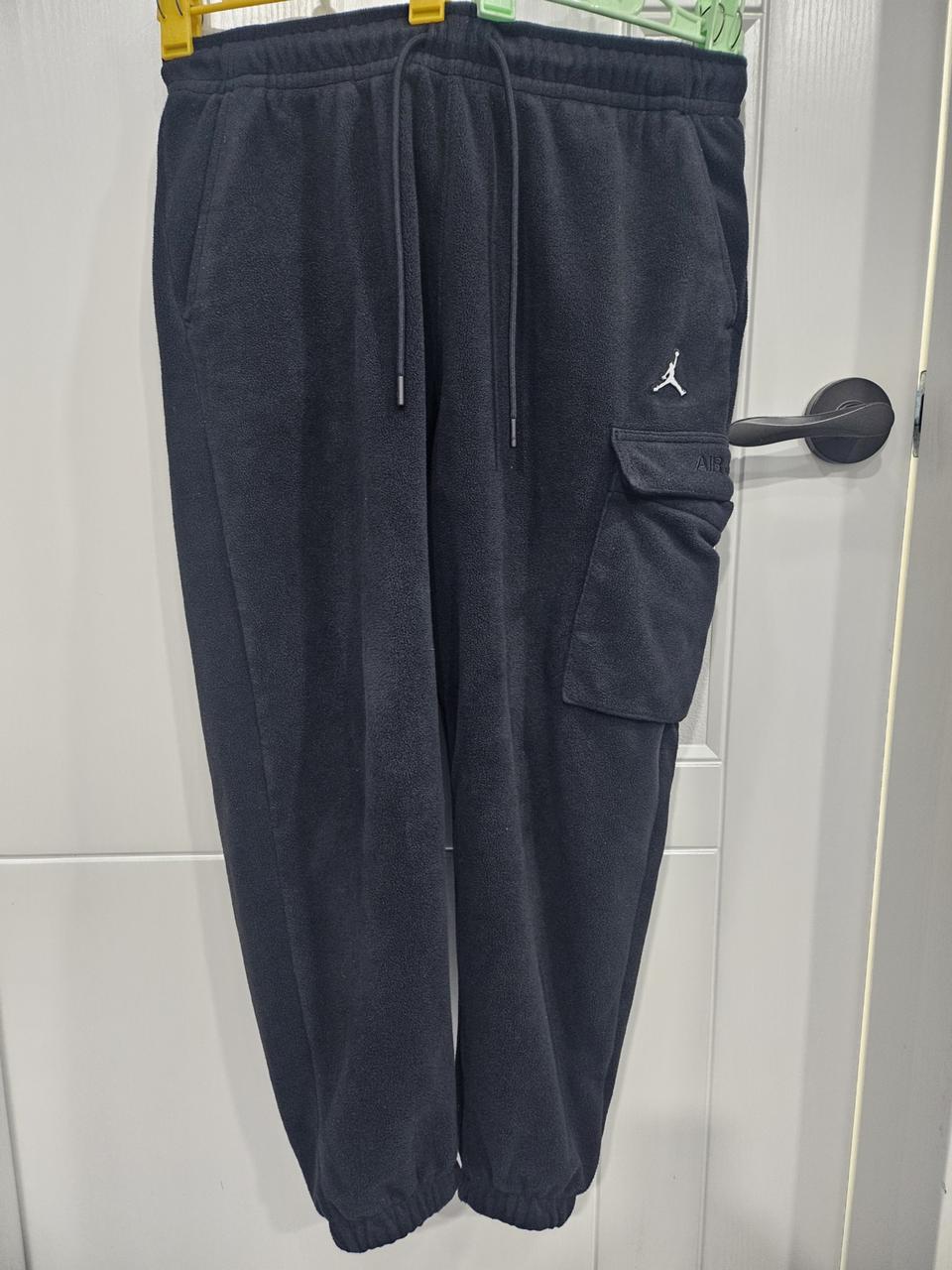 나이키 조던 xl (32-34) 기모 후리스 카고조거팬츠 트레이닝