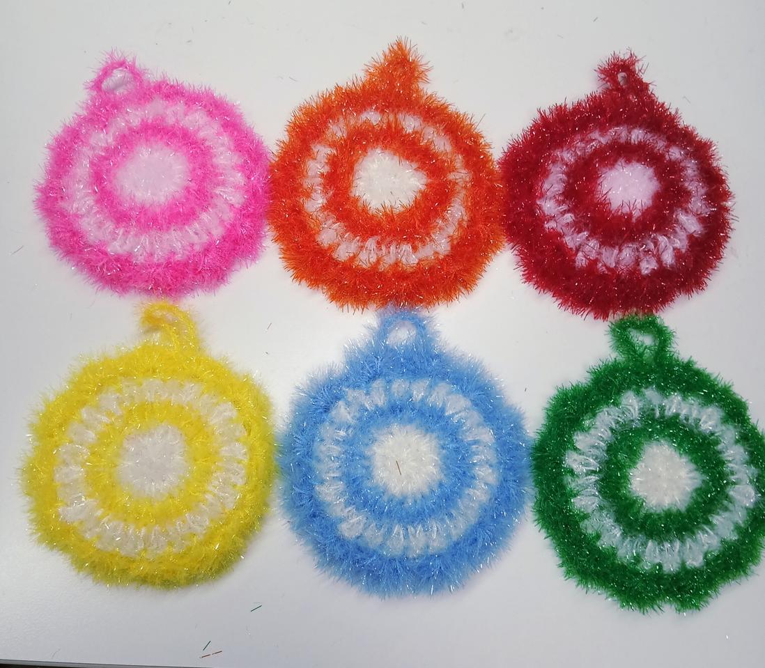 핸드메이드 수세미 6개세트