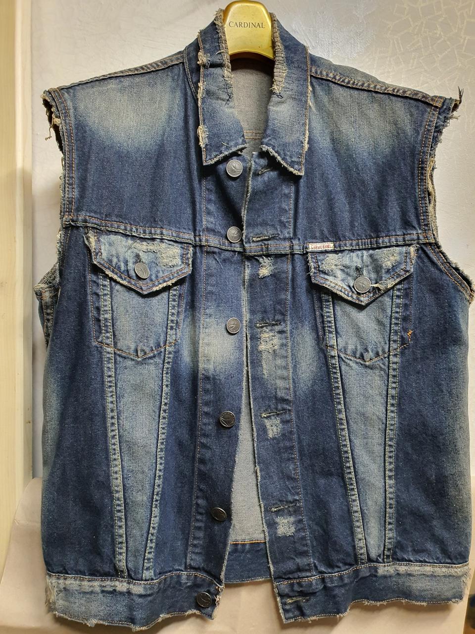 캘빈 클레인 데님조끼