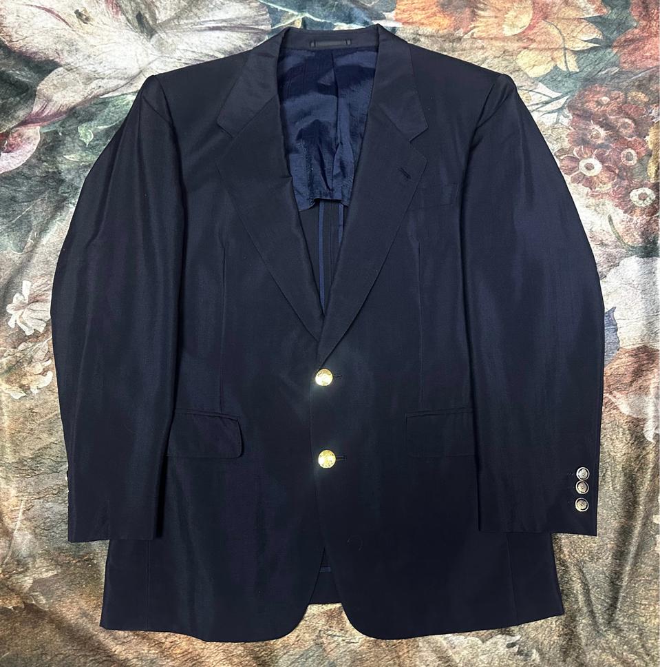 랑방 캐주얼 네이비 금장투버튼블레이저 100 블레이져 프라다 버버리 구찌