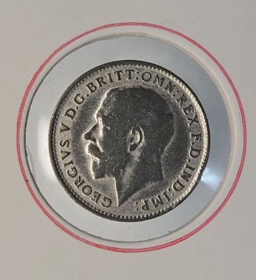 A02J 희귀 왕관안압에러 1921년 조지5세 영국국왕