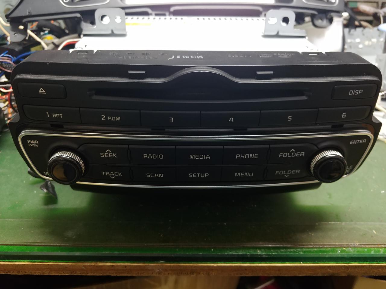 더뉴K7 순정 블루투스,USB,AUX 자출 데크 팝니다.