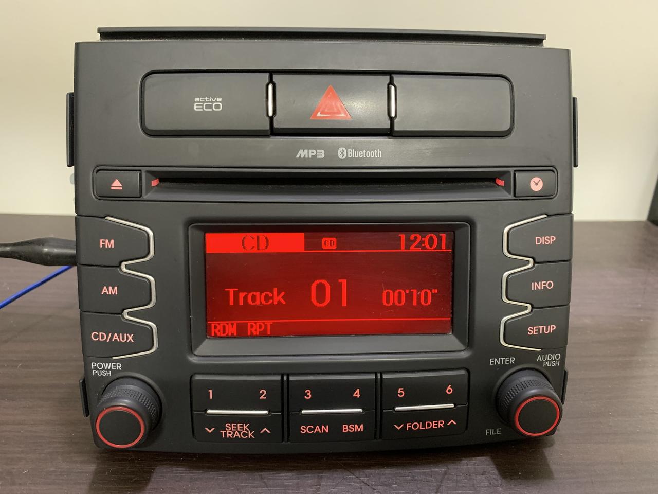 쏘울 순정 블루투스,USB,AUX 자출 데크 팝니다.