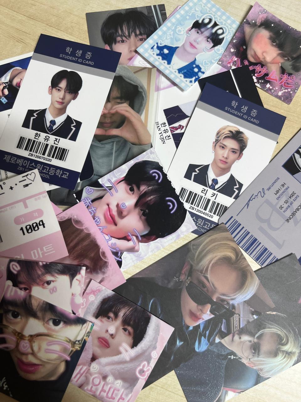 제베원 리키,유진 비공굿 판매