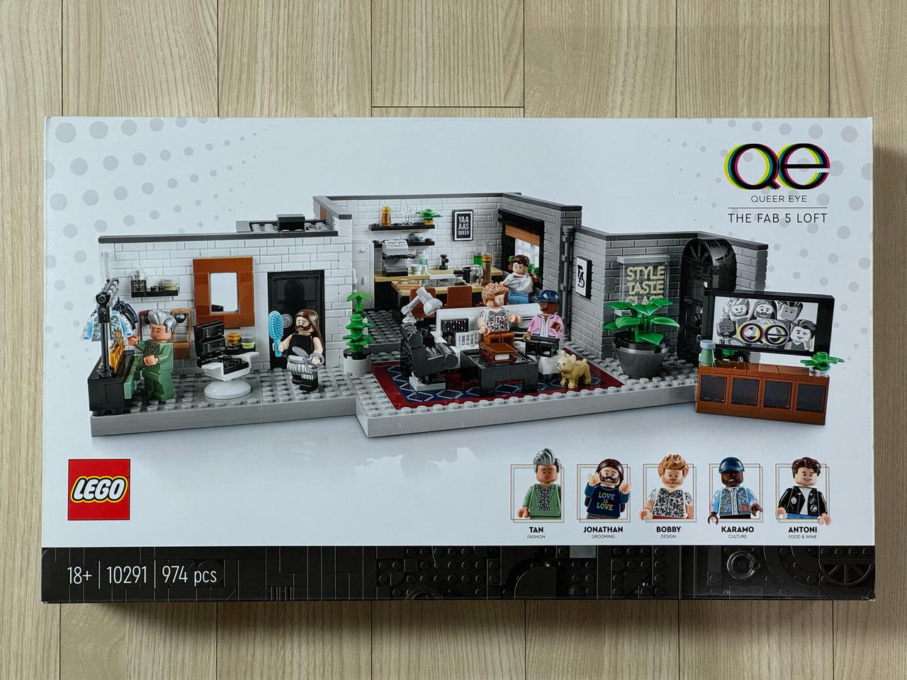 레고 LEGO 10291 퀴어 아이 - 팹 5 로프트 (미개봉) 아이콘즈