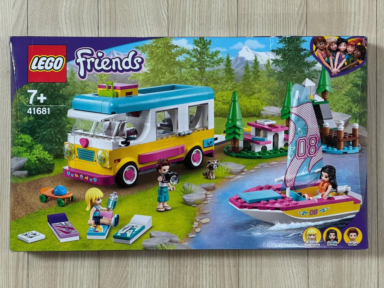 레고 LEGO 41681 숲속 캠퍼밴과 요트 (미개봉) 프렌즈