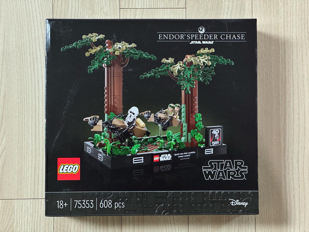 레고 LEGO 75353 엔도 스피더 추격전 디오라마 (미개봉) 스타워즈