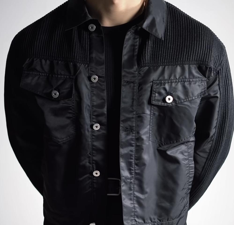 트러커 니트지 자켓(새상품/인기)