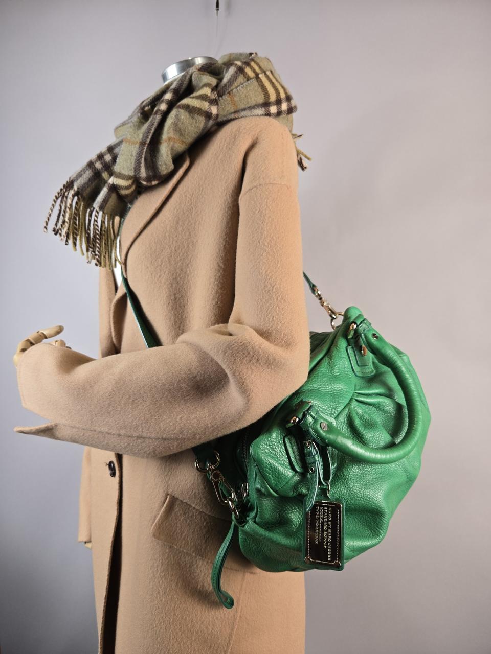 마크제이콥스 클래식 큐 베이비 그루비  가죽 토트백 가방 정품 그루비백