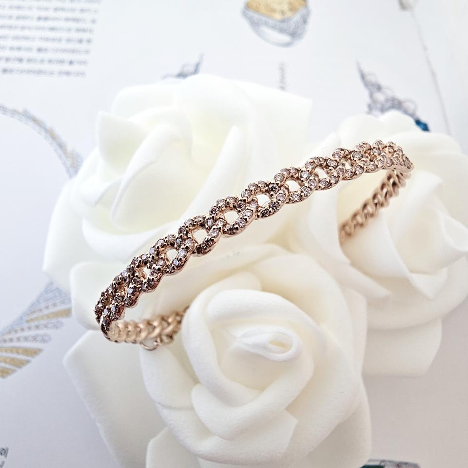 18k 다이아 팔찌