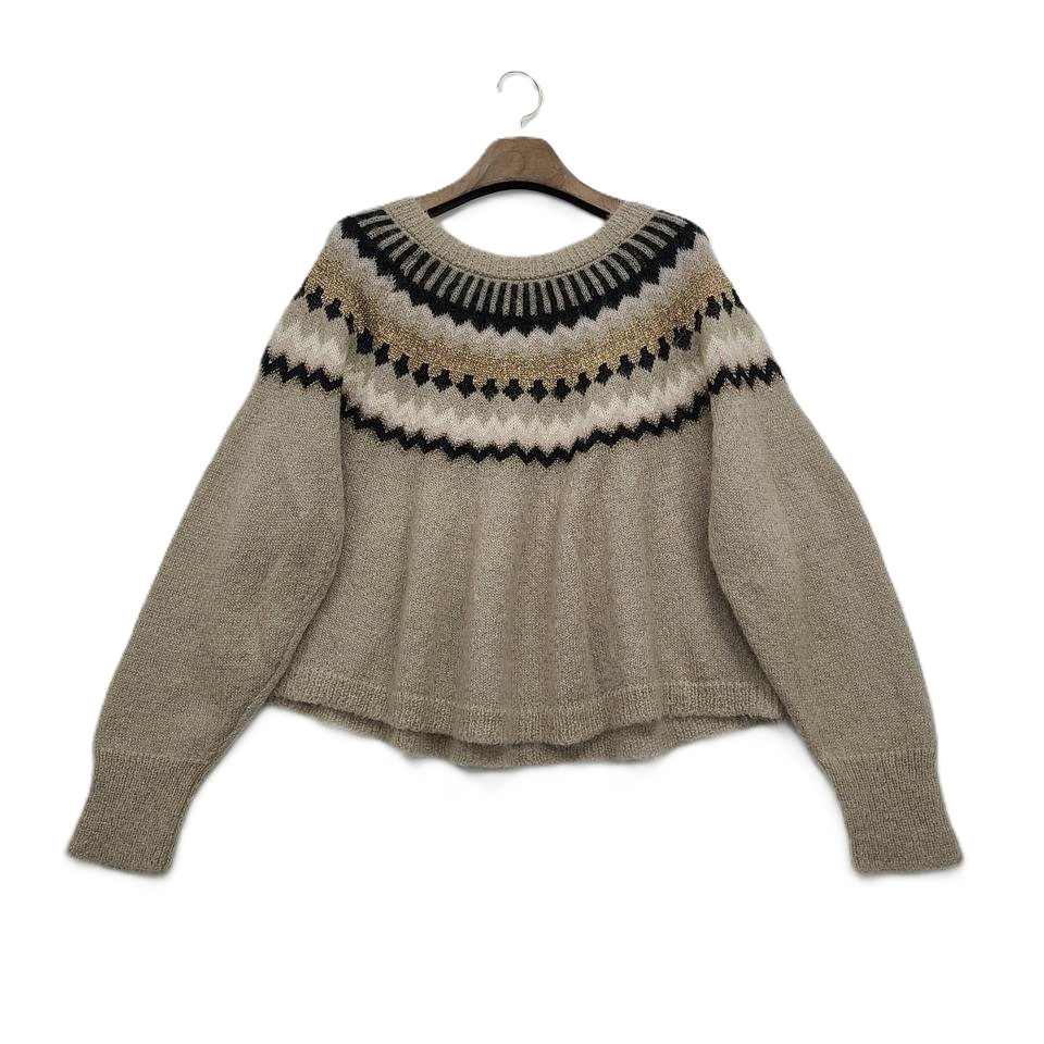 105/자라 킨트/M/노르딕 모헤어 니트/구제나라앨리스