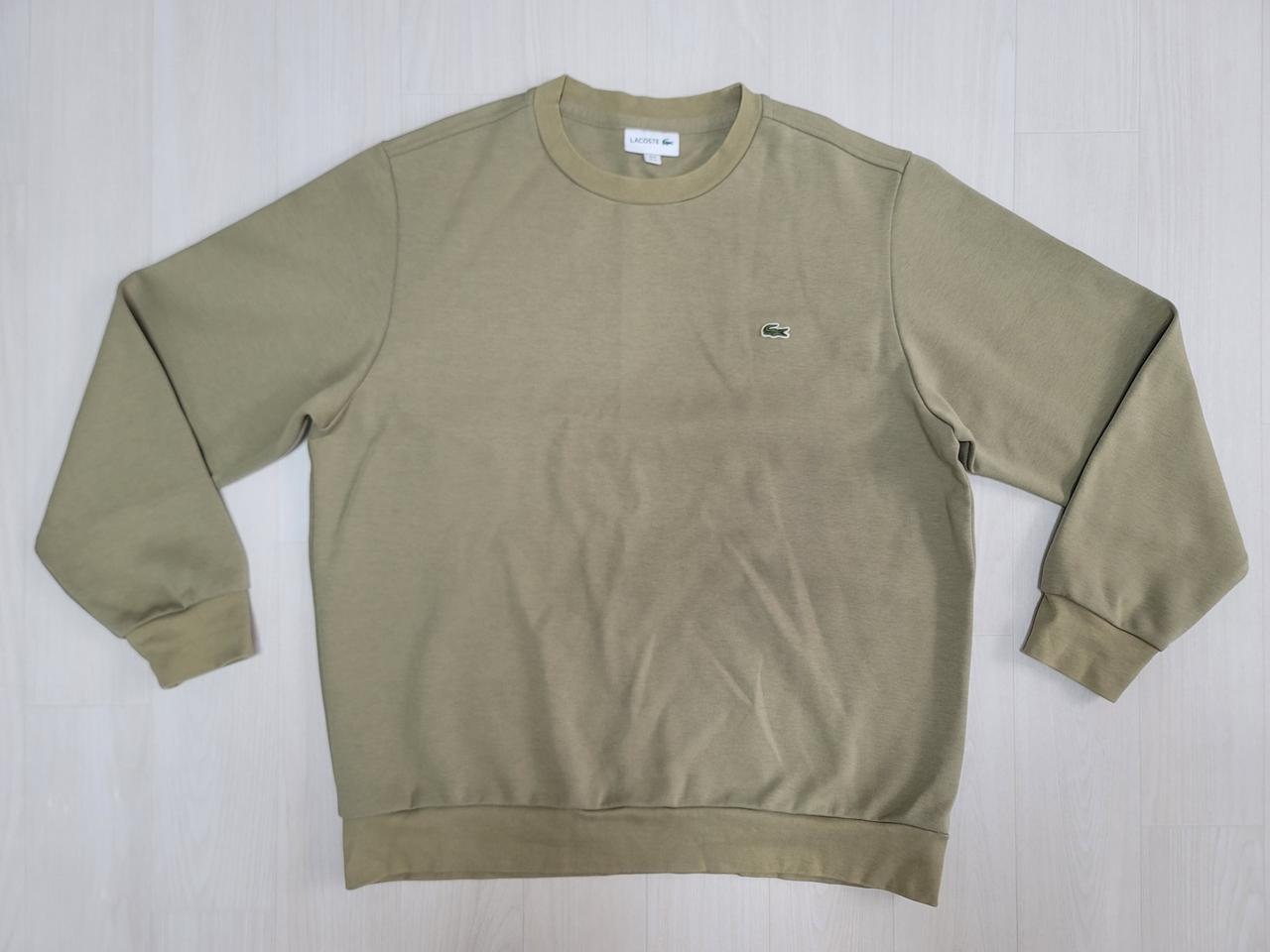 (US XL,110)라코스테 크루넥 풀오버 맨투맨 긴팔티셔츠 판매합니다