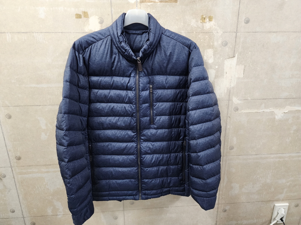 올젠 정품 남성 구스다운 경량 패딩/110size/상태우수