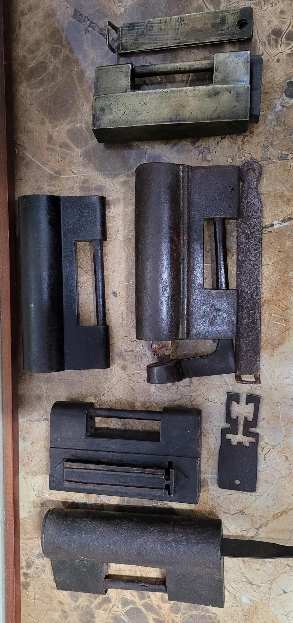 조선시대 2백년 자물쇠 골동품