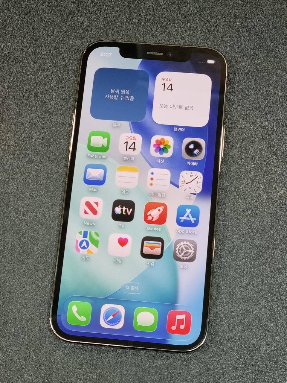 아이폰12프로 256GB 그라파이트 배터리 89%