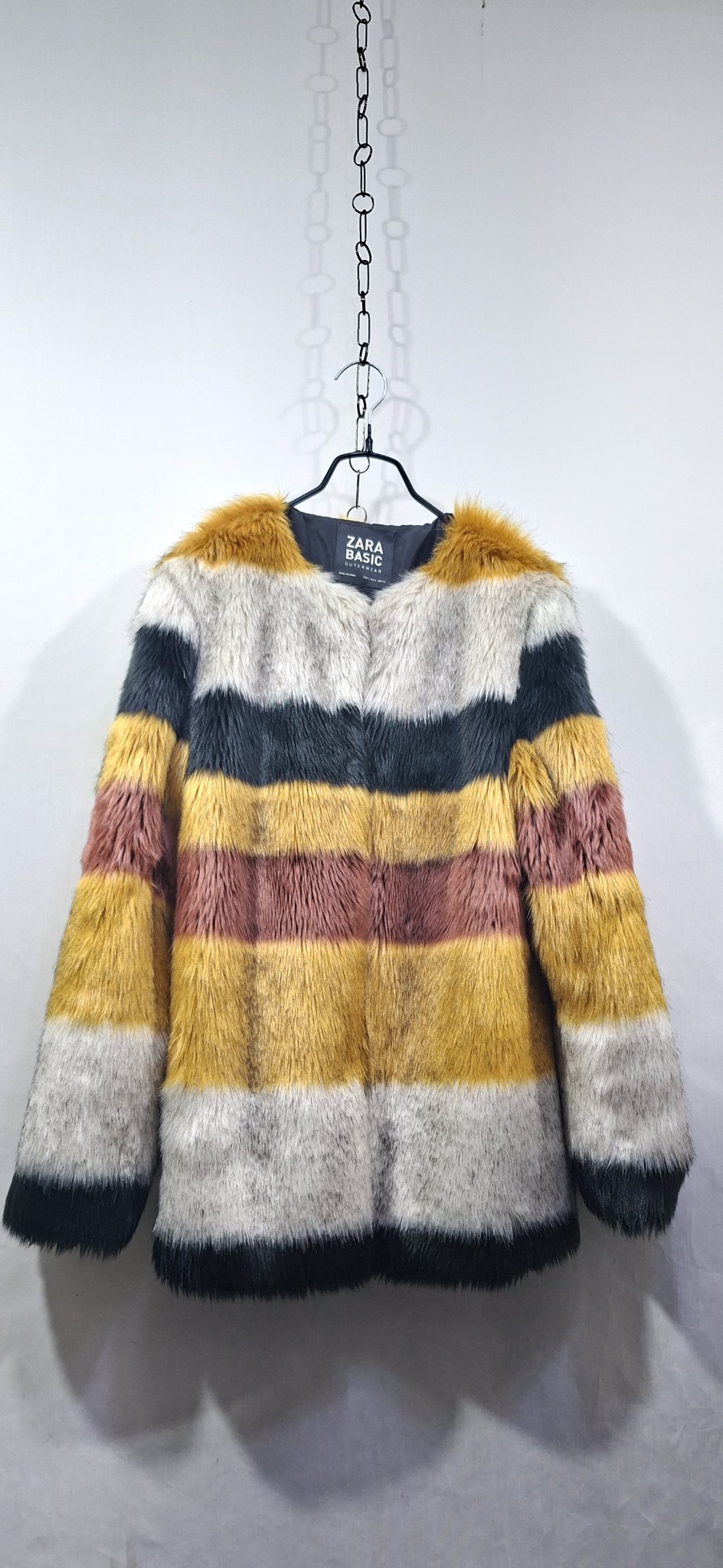 55  자라 에코퍼 자켓 페이크퍼자켓