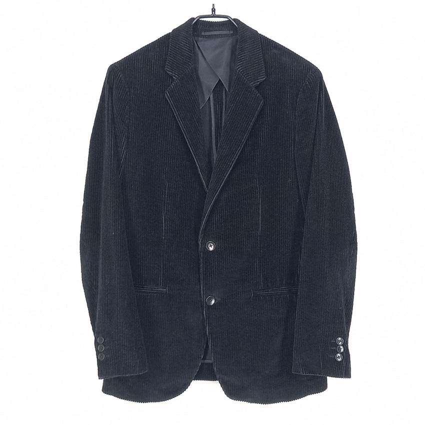 띠어리 여성 추동 코듀로이자켓 블랙 (HU42772)