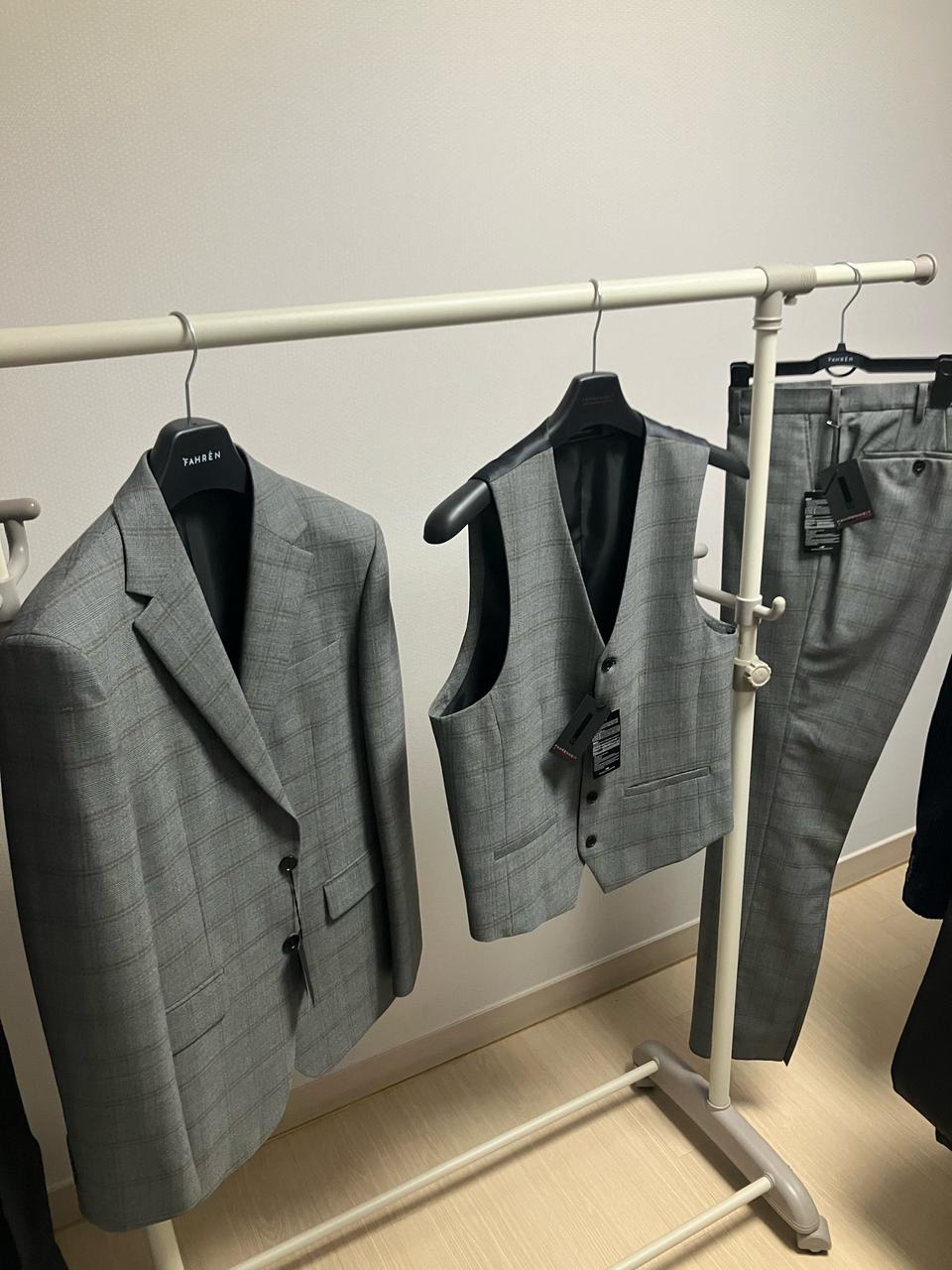 파렌하이트 쓰리피스 정장세트 ( 105 / 34 새상품)