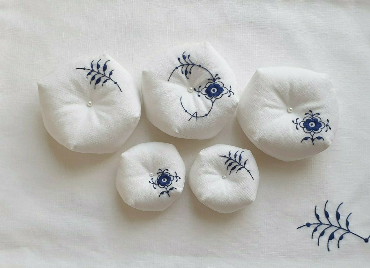 손자수 코펜st 비스꼬뉘 핀쿠션(대/소)_택1