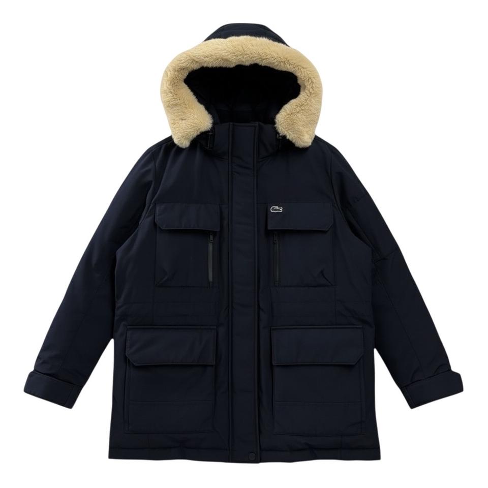 라코스테 후드탈착 다운패딩 점퍼
