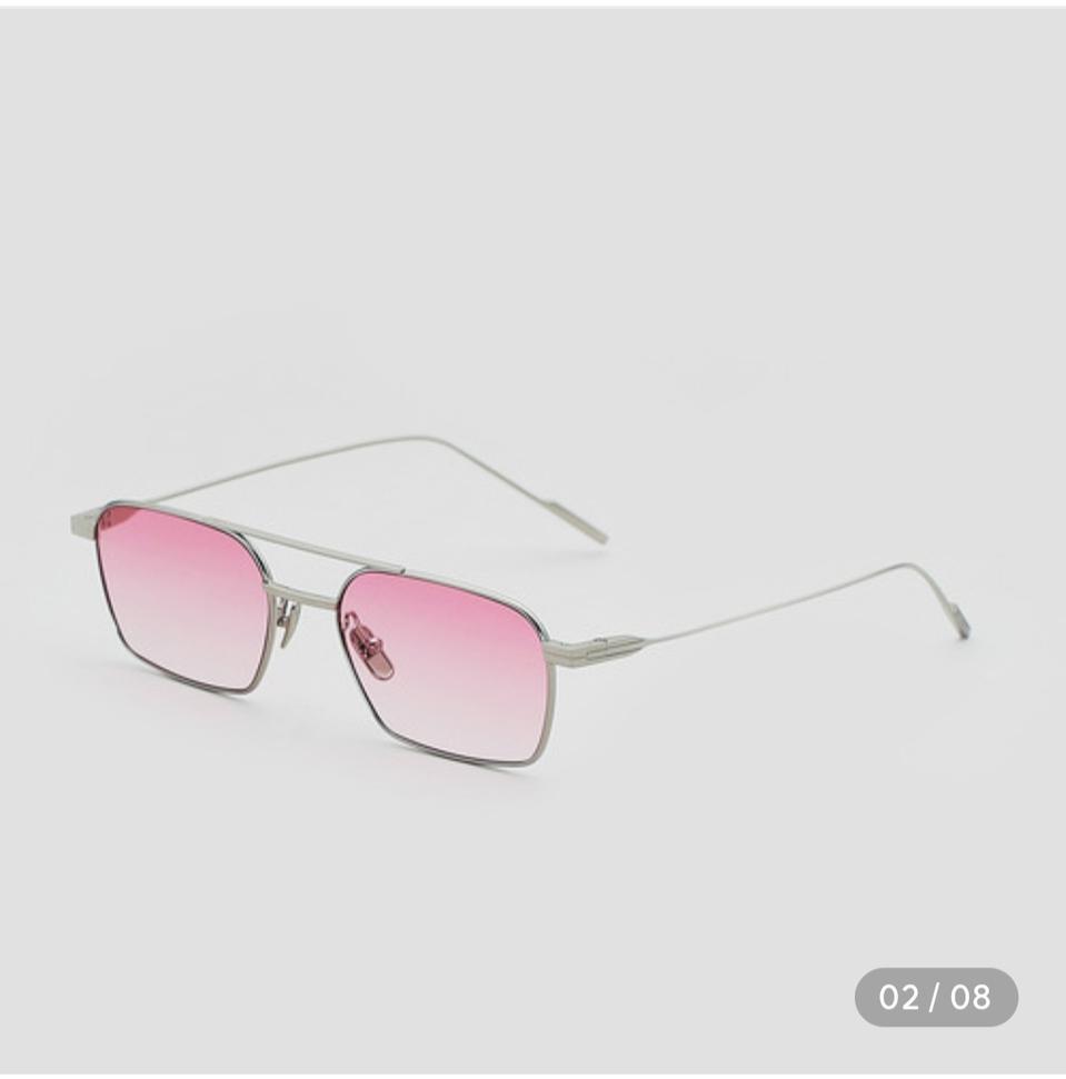 젠틀몬스터 레이브 02 핑크 틴트렌즈