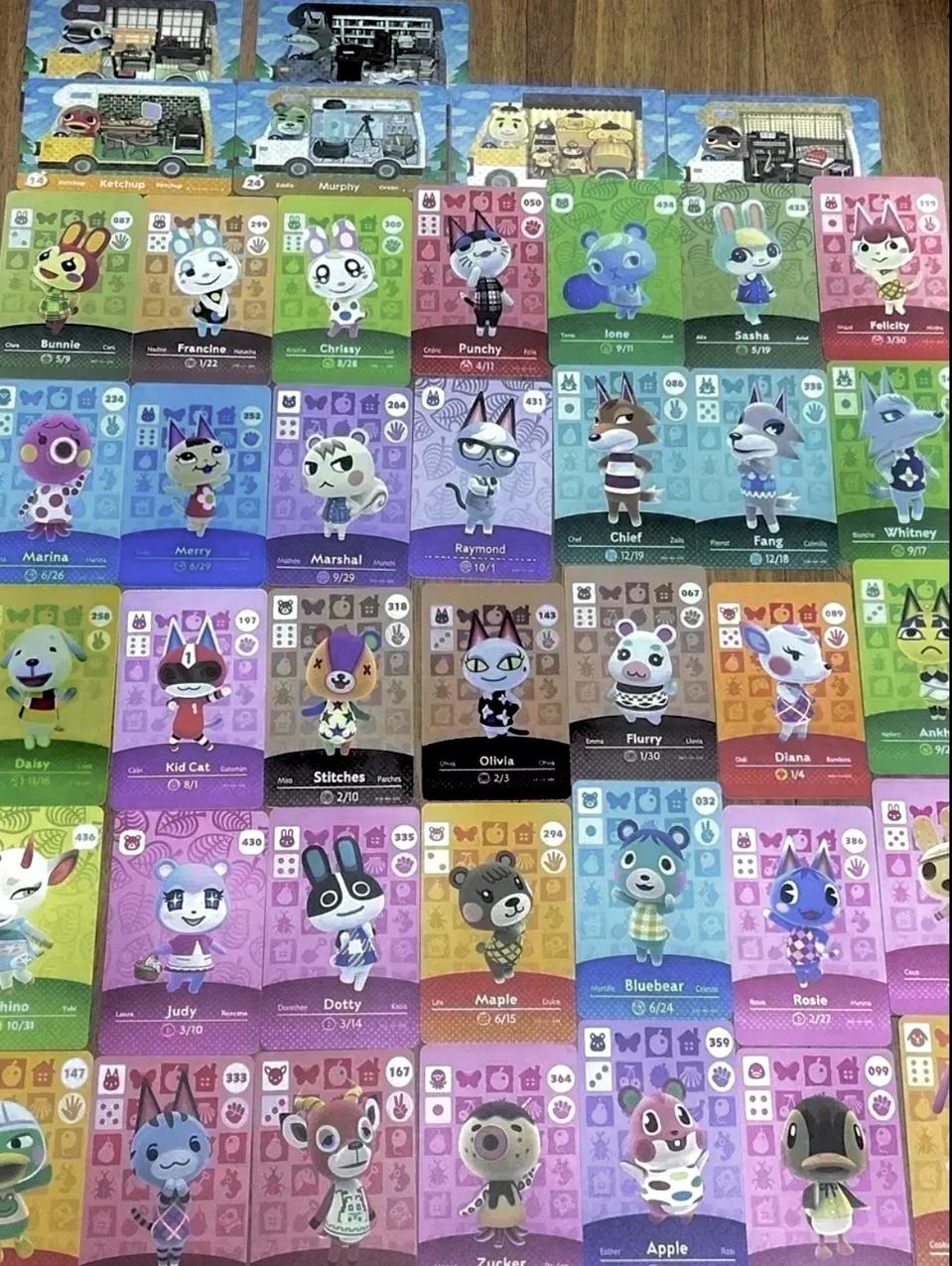 모동숲 인기주민 부르는 호환용 아미보 판매 쭈니 미첼 닌텐도 게임