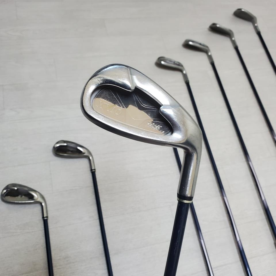 여성용 젝시오 MP500 아이언세트 8개구성세트 카본샤프트 L 골프채