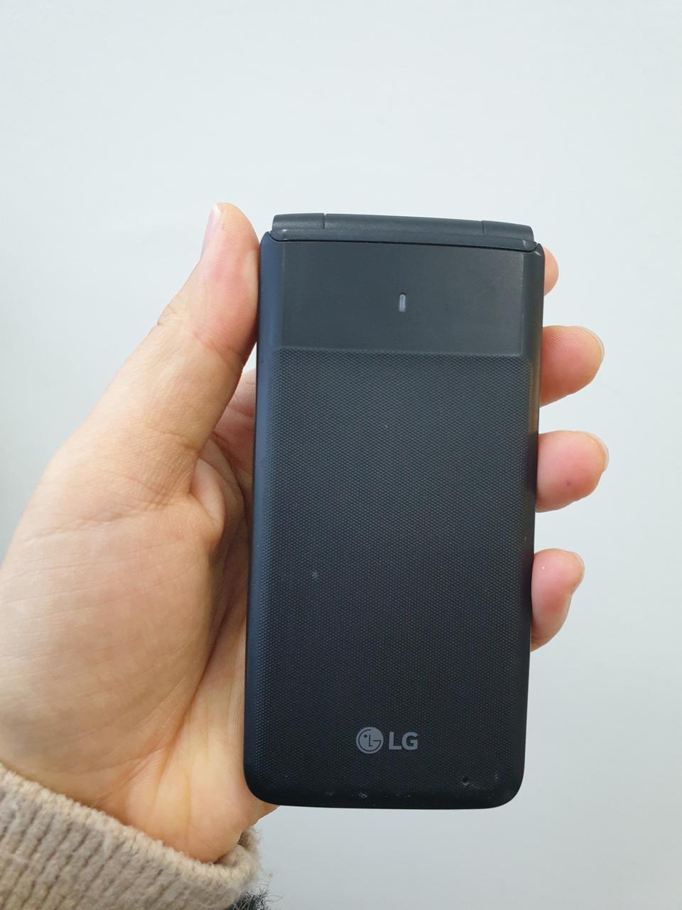 할인가능 AA급)무잔상 LG 폴더 8기가 블랙 24