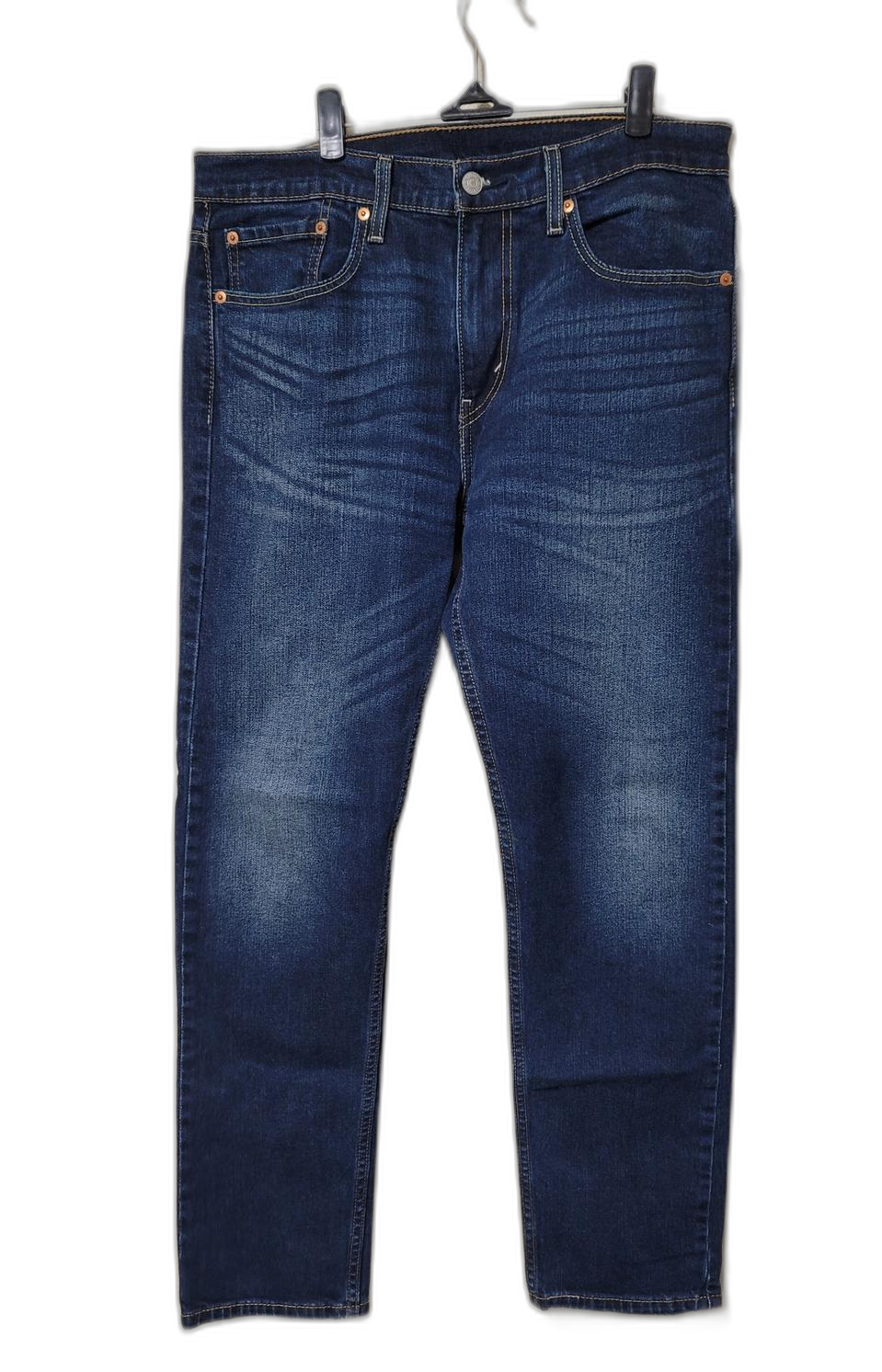 리바이스 502 레귤러테이퍼 다크워싱 진청