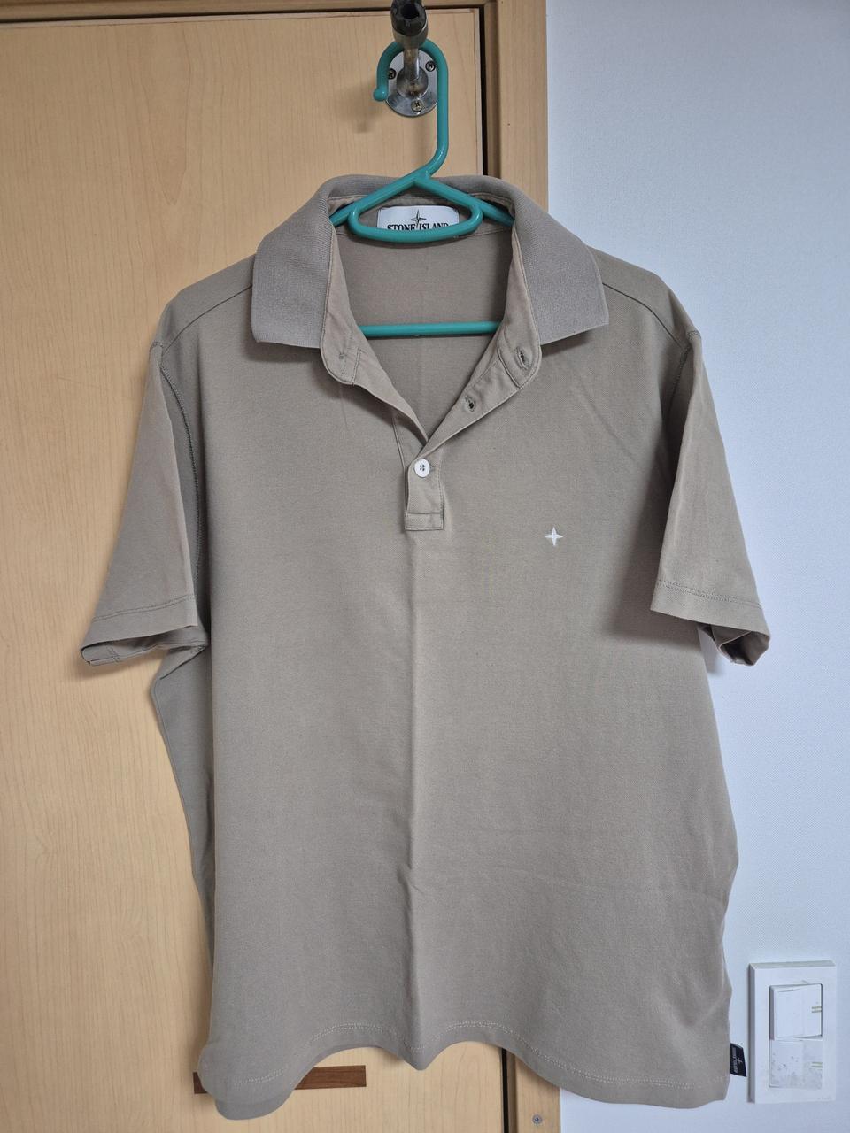 정품)스톤아일랜드 반팔티셔츠XL 105판매