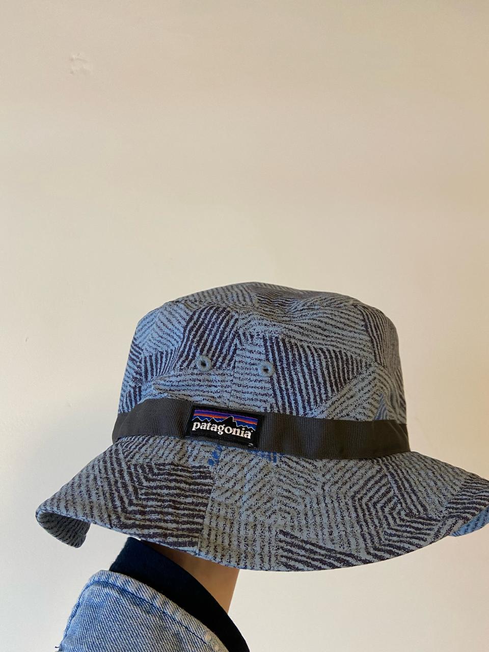 파타고니아 패턴 버킷햇