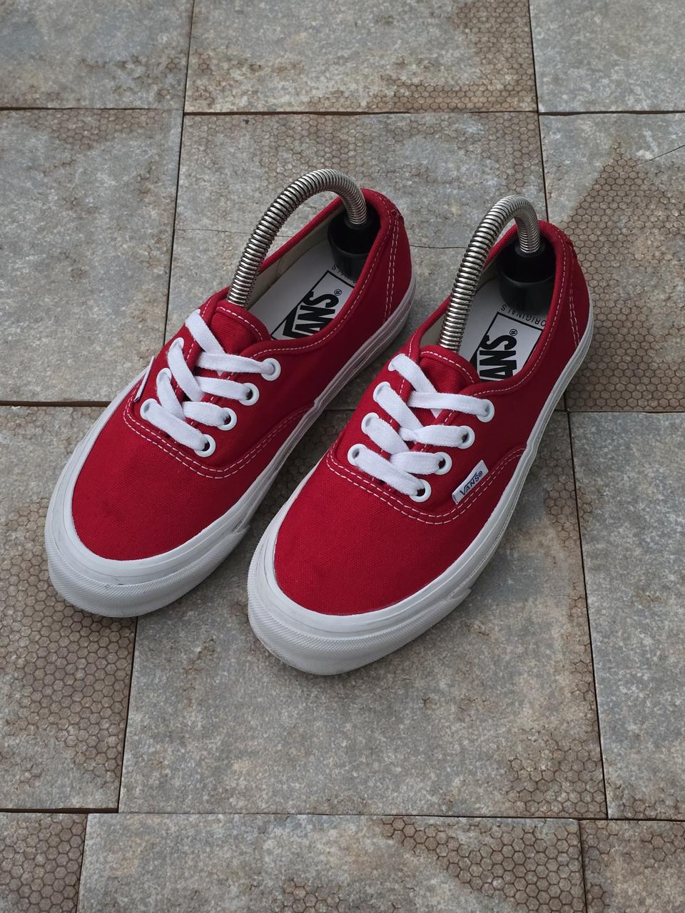 (220)반스 볼트 어센틱 레드 스니커즈 운동화