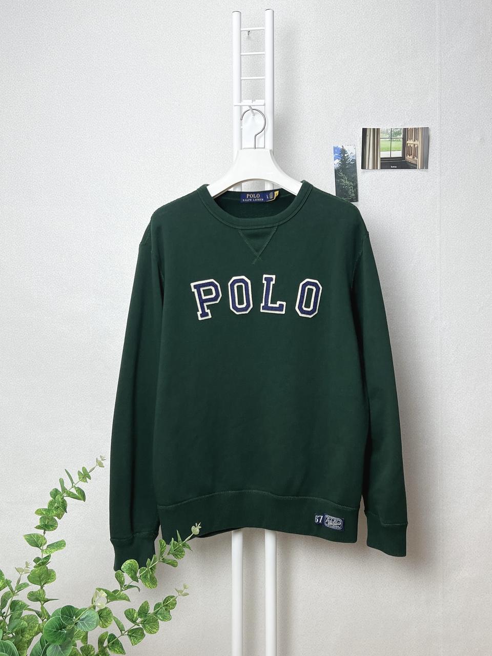 폴로 로고 맨투맨 L