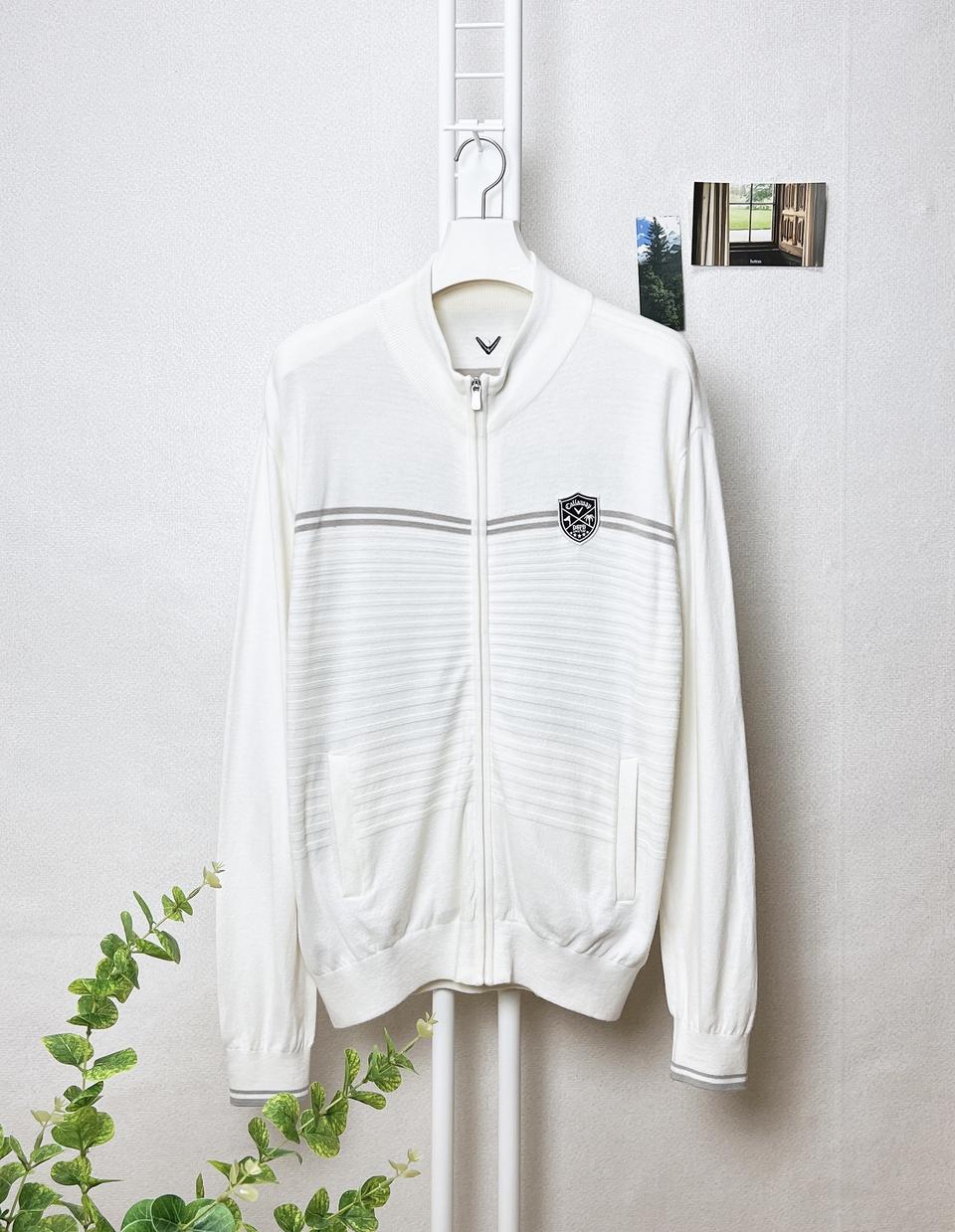 캘러웨이 남성 니트집업 가디건 105