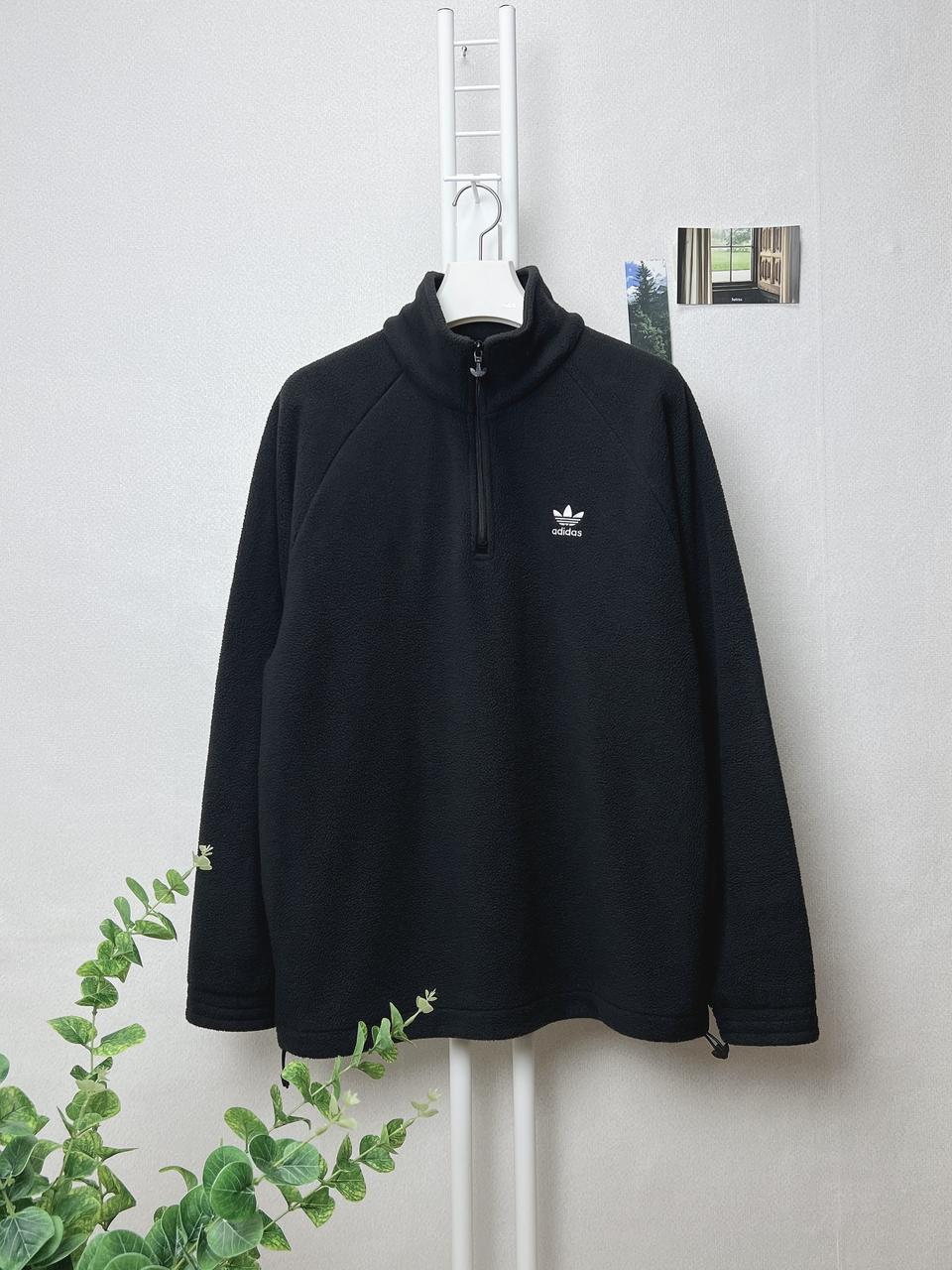 아디다스 반집업 아노락 플리스 3XL