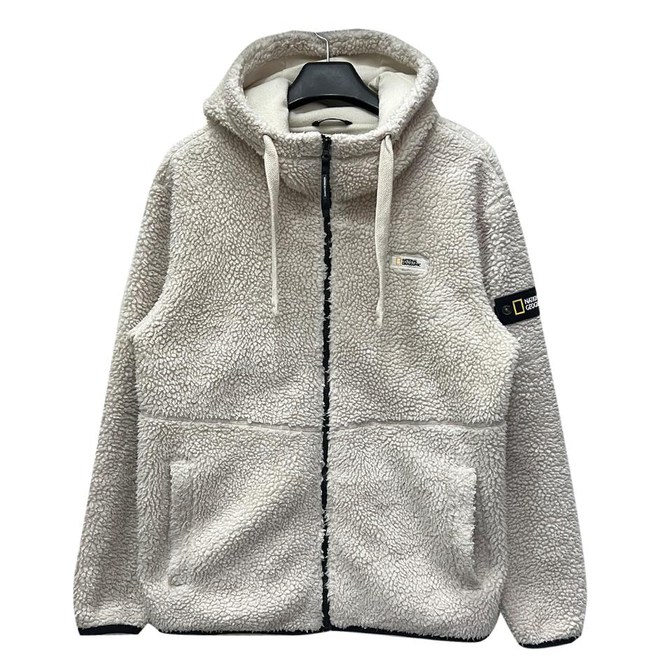 내셔널지오그래픽 코스토니 플리스 뽀글이 풀집업 자켓 XL